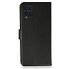 Samsung Galaxy A12 / M12 Kamera Korumal Czdanl Siyah Deri Klf - Resim: 2