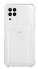 Samsung Galaxy A12 / M12 Kartlkl Kamera Korumal effaf Rubber Klf
