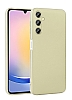 Samsung Galaxy A25 Mat Gold Silikon Klf