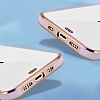 Samsung Galaxy A33 5G Kamera Korumalı Bumper Beyaz Silikon Kılıf - Resim: 2