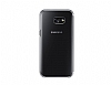 Samsung Galaxy A5 2017 Orjinal Clear View Uyku Modlu Siyah Klf - Resim 1