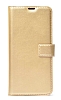 Samsung Galaxy A50 Kapakl Czdanl Gold Deri Klf