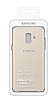 Samsung Galaxy A6 2018 Orjinal ift Katmanl Gold Arka Kapak - Resim 9