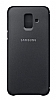 Samsung Galaxy A6 2018 Orjinal Kapakl Siyah Klf - Resim 2