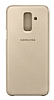 Samsung Galaxy A6 Plus 2018 Orjinal Kapakl Gold Klf - Resim: 2