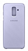Samsung Galaxy A6 Plus 2018 Orjinal Kapakl Mor Klf - Resim 2