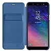 Samsung Galaxy A6 Plus 2018 Orjinal Kapakl Mavi Klf - Resim: 1