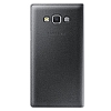 Samsung Galaxy A7 Orjinal Uyku Modlu Pencereli Siyah Klf - Resim 3