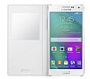 Samsung Galaxy A7 Orjinal Uyku Modlu Pencereli Beyaz Klf - Resim 1