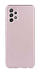 Samsung Galaxy A72 / A72 5G Rose Gold Kamera Korumal Mat Silikon Klf