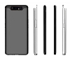 Samsung Galaxy A80 Ultra nce effaf Silikon Klf - Resim: 2