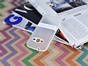 Samsung Galaxy Ace 4 Standl effaf Beyaz Silikon Klf - Resim: 2