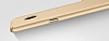 Samsung Galaxy C5 Tam Kenar Koruma Gold Rubber Klf - Resim: 5