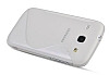 Samsung Galaxy Core i8260 Desenli effaf Silikon Klf - Resim: 1