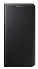 Samsung Galaxy E5 Orjinal Flip Wallet Siyah Klf - Resim: 2