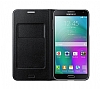 Samsung Galaxy E7 Orjinal Flip Wallet Siyah Klf - Resim 2