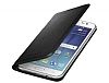 Samsung Galaxy J5 Orjinal Flip Wallet Siyah Klf - Resim 1