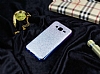 Samsung Galaxy J5 Simli Mor Silikon Klf - Resim 1