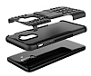 Samsung Galaxy J8 Sper Koruma Standl Siyah Klf - Resim: 3