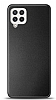 Samsung Galaxy M22 Metal Siyah Rubber Klf