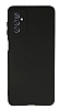 Samsung Galaxy M52 5G Kamera Korumal Siyah Silikon Klf