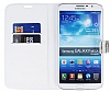 Samsung Galaxy Mega 6.3 Sar Taksi Czdanl Yan Kapakl Deri Klf - Resim 1