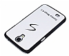 Samsung Galaxy Mega 6.3 Siyah Kenarl Sert Mat Beyaz Rubber Klf - Resim: 2