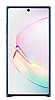 Samsung Galaxy Note 10 Plus Orjinal Mavi Deri Klf - Resim 1