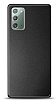 Samsung Galaxy Note 20 Metal Siyah Rubber Klf