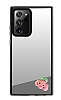 Samsung Galaxy Note 20 Ultra Pembe Bulut Figrl Aynal Silver Rubber Klf