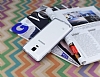 Samsung Galaxy Note 4 Fme Metal Kenarl effaf Silikon Klf - Resim: 1