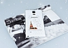 Samsung Galaxy Note 4 Tal Kz Kulesi effaf Silikon Klf - Resim: 1