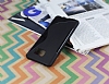 Samsung Galaxy Note 5 Desenli effaf Siyah Silikon Klf - Resim: 2