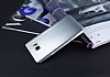 Samsung Galaxy Note 5 Metalik Silver Silikon Klf - Resim: 2