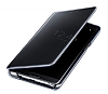Samsung Galaxy Note FE Orjinal Clear View Uyku Modlu Siyah Klf - Resim 2