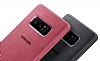 Samsung Galaxy Note 8 Orjinal Alcantara Set Siyah Klf - Resim 2