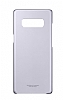 Samsung Galaxy Note 8 Orjinal Clear Cover effaf Mor Rubber Klf - Resim 2