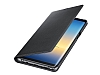 Samsung Galaxy Note 8 Orjinal Led Wallet Cover Siyah Klf - Resim 1