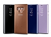 Samsung Galaxy Note 9 Orjinal Clear View Uyku Modlu Kahverengi Klf - Resim 2