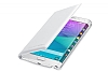 Samsung Galaxy Note Edge Orjinal Beyaz Flip Wallet - Resim: 3