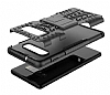 Samsung Galaxy S10 Sper Koruma Standl Siyah Klf - Resim: 2