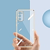 Samsung Galaxy S20 FE Kamera Korumal Bumper Lacivert Silikon Klf - Resim: 3