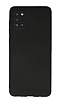 Samsung Galaxy A31 Kamera Korumal Siyah Silikon Klf