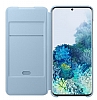 Samsung Galaxy S20 Orjinal Led View Cover Mavi Klf - Resim: 4