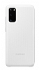 Samsung Galaxy S20 Orjinal Led View Cover Beyaz Klf - Resim 1