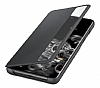 Samsung Galaxy S20 Ultra Orjinal Clear View Siyah Klf - Resim 4
