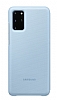 Samsung Galaxy S20 Plus Orjinal Led View Mavi Klf - Resim 1