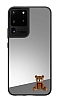 Samsung Galaxy S20 Ultra Ayck Figrl Aynal Silver Rubber Klf