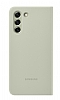 Samsung Galaxy S21 FE 5G Orijinal Clear View Yeil Klf - Resim: 1