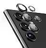 Samsung Galaxy S22 Ultra 5G Siyah Metal Kamera Lens Koruyucu